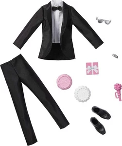 Barbie Fashion & Accessories Pack, Bridal Set with Groom Outfit for Ken Doll...  - Picture 1 of 4