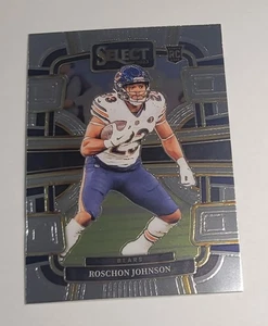 Chicago Bears Card Roschon Johnson 2023 Panini Select Rookie RC Concourse #19 - Bild 1 von 3