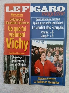 FIGARO MAGAZINE 1/3/1997 MEURTRES D'OUTREAU VICHY C.CARDINALE COLOMBIE MF PISIER - Picture 1 of 13