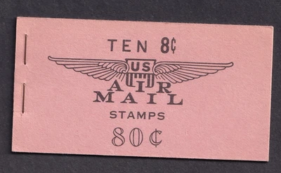 Scott #BKC11 (c64, c64b) Flag Over Capitol Booklet of 10 Stamps - MNH Zone Back - Image 1 of 2