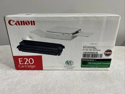 Canon E20 (‎1492A002) Black Toner Cartridge - New / Sealed - Image 1 of 4
