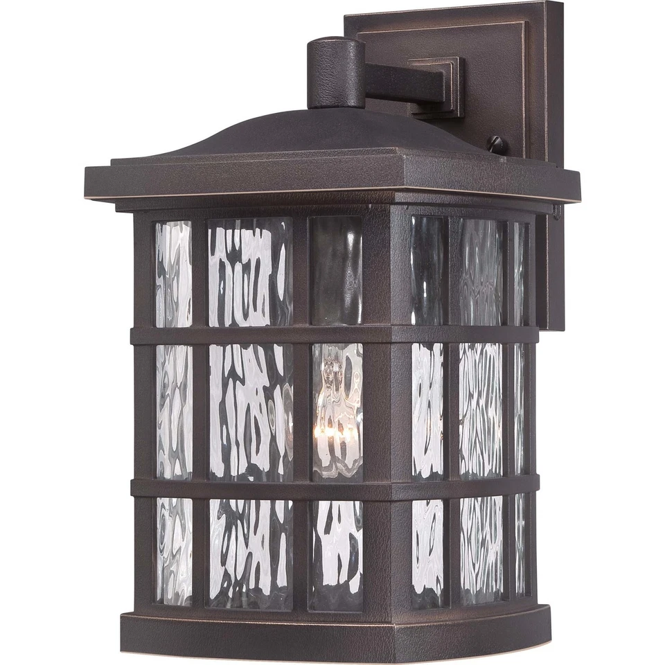 Quoizel SNN8408 Stonington 1 Light 13" Tall Outdoor Wall Sconce - Bronze - Image 1 of 4