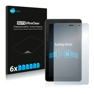 6x Protecteur d'écran pour Alcatel 1T 7 Film de Protection Protection Clair Protection - Photo 1/11