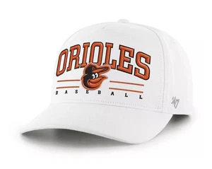 '47 Brand Baltimore Orioles Roscoe White Hitch Adjustable Snapback Hat Cap OSFM - Bild 1 von 2