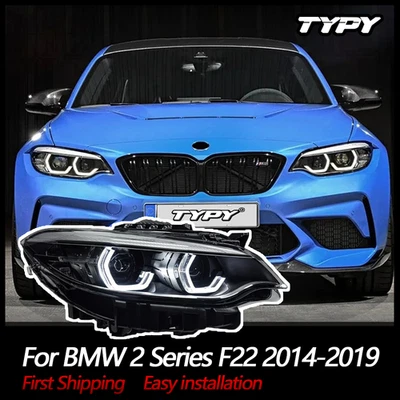For BMW 2-series F22 F23 2014-2021 LED Headlight Assembly Front Lamps 1 Pair Foto 1 de 4