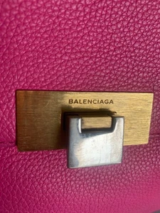 Vintage Balenciaga Pink Leather Handbag - Picture 1 of 10