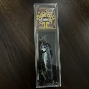Megabass POP MAX Lure 10cm Orange Black Floating Fishing Bait New - Picture 1 of 3