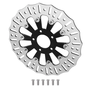 1x Disco de rotor de freno delantero flotante de 11,8" para Harley-Davidson Touring 2008-2019 - Imagen 1 de 16