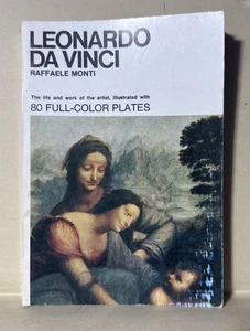 Leonardo Da Vinci- Raffaele Monti- 80 Full- Color Plates - Imagen 1 de 3