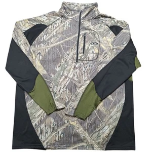 DRAKE WATERFOWL 1/4 ZIP MOSSY OAK BLADES Shadow Branch Mens Tag XL Duck Hunting - Bild 1 von 11