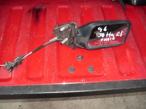 SIDE VIEW MIRROR - right 93-99 GOLF 93-96 JETTA MANUAL-REMOTE (BLACK) - Picture 1 of 5