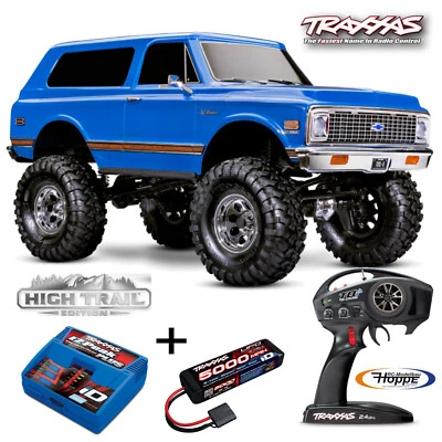Traxxas TRX92086 4BLUE Combo 1972 Blazer High-Trail + 5000 2S Accu Lipo + - Photo 1/4