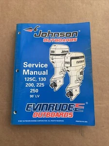 1997 OMC 125 130 200 225 250 HP 90° LV Johnson Evinrude EC Service Manual 520212 - Picture 1 of 3