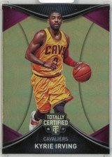 2016-17 Kyrie Irving 10/10 PANINI Totally Certified Gold #55 