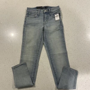 Lauren Ralph Lauren Super Stretch Curvy Mid-Rise Skinny Leg Jeans Size 0 26x30 - Picture 1 of 6