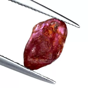 Certified 2.26ct Natural Untreated Red Color Ruby Madagascar Unheated Rough - Picture 1 of 4