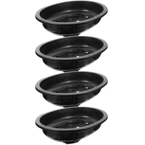 4 Pcs Gardening Pots Household Large Flowerpot Bonsai Planter Office - Picture 1 of 12
