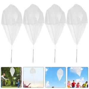 4pcs Children's Throwing Toy Parachute Party Parachute Toy Parachute Flying Toys - Picture 1 of 12