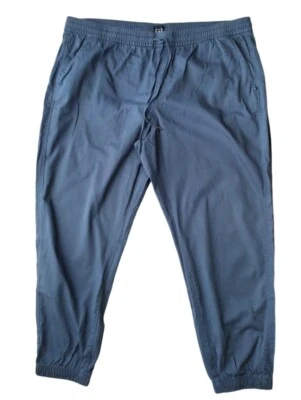 GAP Jogger Mujer XXL Azul Tiro Medio Elástico Bolsillos Delanteros Sarga Cordón Foto 1 de 4
