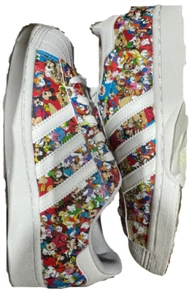Adidas Superstar J Disney Mickey Mouse Nube Blanco GS Talla US 5 IG6857 Nuevo - Imagen 1 de 5