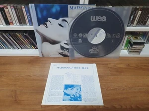 Madonna True Blue 1986 Korea Promo Vinyl LP INSERT - Picture 1 of 8