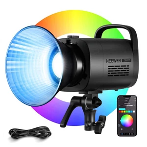 NEEWER CB100C APP Control 360°Full Color 130w RGB LED Continuous Video Light - Picture 1 of 9