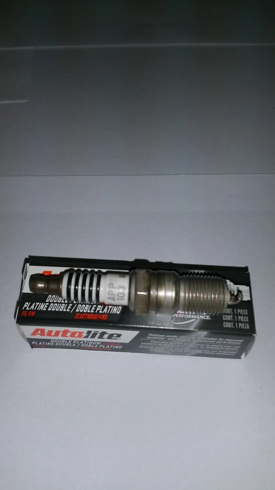 全新 AUTOLITE 双铂金 SPARK PLUG APP103 — 第 1/1 张图片