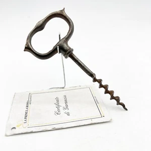 Cavatappi da collezione antico d'epoca corkscrew vintage tirebouchon in ferro 30 - Picture 1 of 6