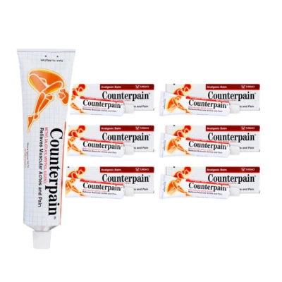 120g of 6 Counterpain Cream Hot Warm Red Balm Analgesic Relieves Muscular - image 1 of 4