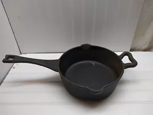 Paula Deen Cast-Iron 10" Skillet 4 Qt Saucepan Frying Saute Pot Casserole No Lid - Picture 1 of 7