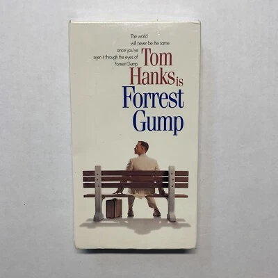 Forrest Gump (1995) New Factory Sealed VHS With Watermark Paramount Tom Hanks - Image 1 of 4