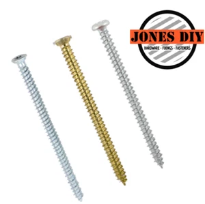 TORNILLO CONCRETO MARCO CONTRAHUNDIDO VENTANA FIJACIÓN MULTIFIX LADRILLO MADERA ALBAÑIL - Imagen 1 de 15