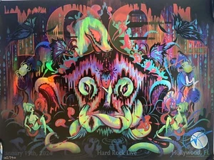 Tool Hollywood Signed Poster fear inoculum concert tour 1/19 2024 - Picture 1 of 16