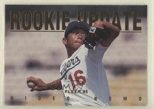 1995 Fleer Update Rookie Update Hideo Nomo #7 Rookie RC