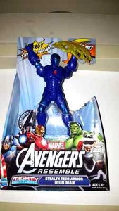 New Marvel Avengers Assemble Stealth Tech Armor Iron Man Figure - Picture 1 of 2