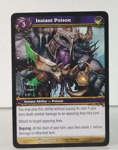 Instant Poison - Icecrown - 64/220 - Wow TCG - Common - A - Picture 1 of 5