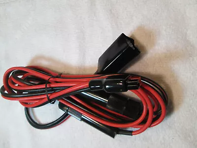 Cable de alimentación 6 pines 12 AWG DC Yaesu FT-857, FT-897 con postes de alimentación ~8 pies Foto 1 de 4