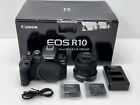 Canon - Eos R10 Mirrorless Camera With Rf-S 18-45 F/4.5-6.3 Is Stm Lens - Black