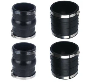 Exhaust Hose Bellows For OMC Volvo Penta 4.3/5.0/5.7L Upper Lower Rubber Coupler - Picture 1 of 3