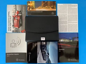 2017 Mercedes C-Class Coupe C300 C43 C63 C63S AMG Owner Manuals Books Set + Case - Picture 1 of 10