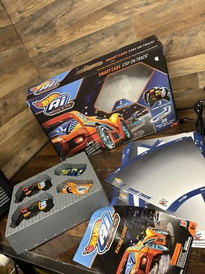 HOT WHEELS Ai SMART CARS Intelligent Race System Complete & working with Manual - Image 1 of 4