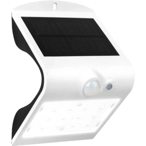 Solar PIR Wall Light - Motion Sensor & Photocell Security Outdoor White Fitting - Picture 1 of 10