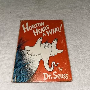 1954 Dr. Seuss HORTON HÖRT EIN WER! Erstausgabe / Erstdruck (1. Ausgabe) - Bild 1 von 14