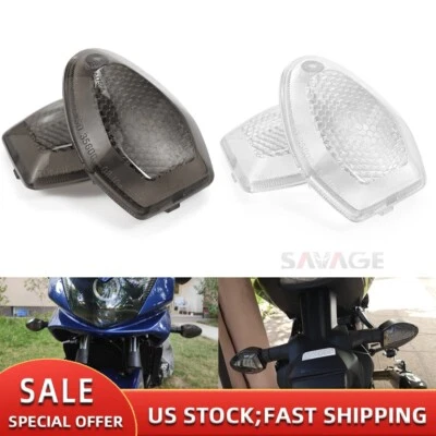 Turn Signals Indicator Blinker Lens For SUZUKI GSXS750 GSX1250FA GSX650F SV650X - Изображение 1 из 4