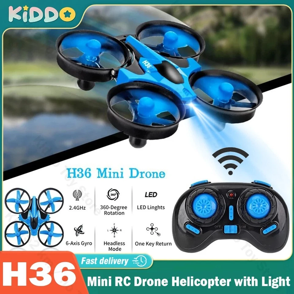 JJRC H36 Mini RC Drone Helicopter Radio Control 4CH 2.4G 6-Axis **lowest price - Image 1 of 4