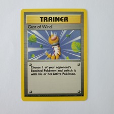 Pokemon Base Set 1999 Trainer Gust of Wind MP 93/102 TCG Card Game Unlimited