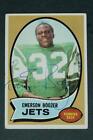 New York Jets Superstar Emerson Boozer signed autographed 1970 Topps card COOL--