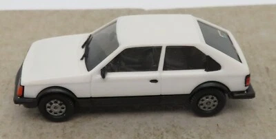 Herpa Ho 1/87 Opel Kadett Berlina Sr Bianco #2024 No. Box Decorato per Diorama - Immagine 1 di 4