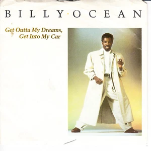 BILLY OCEAN Get Outta My Dreams Get Into My Car VG(+) 45 RPM P/S VG(+) - Picture 1 of 4