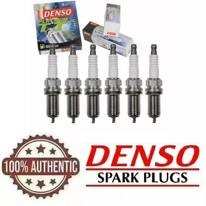 DENSO "PLATINUM" TT Spark Plugs (Set of 6) 2007 for Nissan Maxima 3.5L V6 - Picture 1 of 2